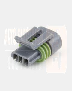 Delphi 12162279 3 Way Gray Metri-Pack 150.2 Sealed Female Connector