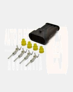AMP Superseal 4 Circuit Receptacle Kit