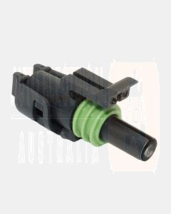 Delphi 12015791 1 Way Black Weather Pack Tower Sealed Female Connector Assembly (Bag of 10)