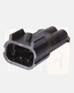 Delphi P-15300002/10 2 Way Black Metri-Pack 280 Sealed Male Connector