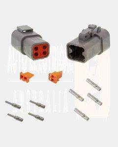 Deutsch DTP Series 4 Pole Connector Kit