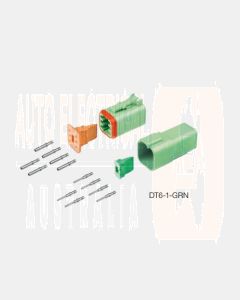 Deutsch DT6-1-GRN DT Series 6 Pin Green Connector Kit