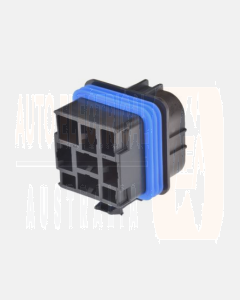 Delphi 12065685 Metri-Pack 630 Series, 3 Row 5 Way Cable Mount Socket Connector, with Crimp Termination Method