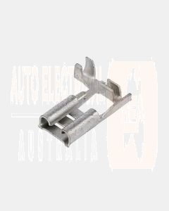 TE Connectivity 180429-2 FASTON .250 Uninsulated Female Spade Connector, Flag Terminal