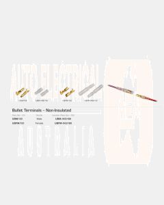 IONNIC UBFM/100 Non Insulated Female Bullet Terminals