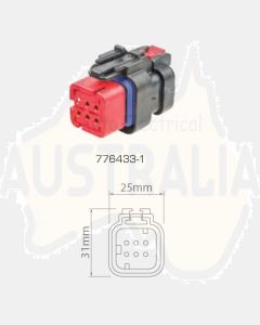 Ampseal 16 - 6 Circuit Plug Connector