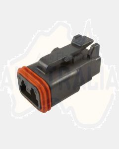 Deutsch DT06-2S-E004 DT Series 2 Socket Plug