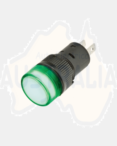 Ionnic BA16DS-GRN Warning Lamp LED Green 10-30V