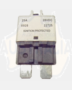 Ionnic CB227-25/10 227 Series Circuit Breaker ATC Blade - 25A, Pack of 10 (White)