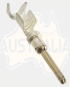  TE Connectivity AMPSEAL 16, Male Crimp Terminal Contact, Nickel Plating, 0.75mm² to 2mm², 18AWG to 14AWG 