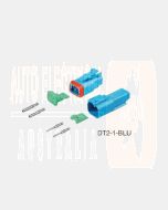Deutsch DT2-1-BLU DT Series 2 Pin Blue Connector Kit