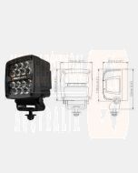 Nordic 984-703 445 Scorpious Pro LED Wide Flood Worklamp 4400lm