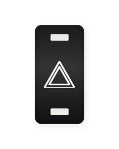 Ionnic R2-2-17 Carling Contura R Series Rocker Actuator - Hazard Lights Symbol, Double Window