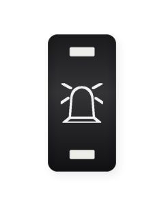 Ionnic R2-2-19 Carling Contura R Series Rocker Actuator - Rotating Beacon Symbol, Double Window