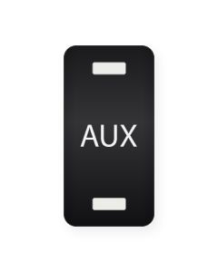 Ionnic R2-2-30 Carling Contura R Series Rocker Actuator - Auxiliary (AUX) Symbol, Double Window