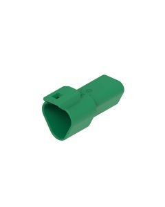 Deutsch DT04-3P-TN03/10 DT Series 3 Pin Green Receptacle