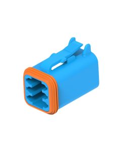 Deutsch DT06-6S-TN07/10 DT Series 6 Blue Socket Plug