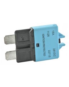 Ionnic CB227-15/10 227 Series Circuit Breaker ATC Blade - 15A, Pack of 10 (Blue)