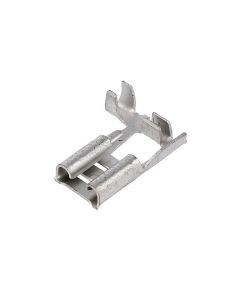 TE Connectivity 180429-2 FASTON .250 Uninsulated Female Spade Connector, Flag Terminal